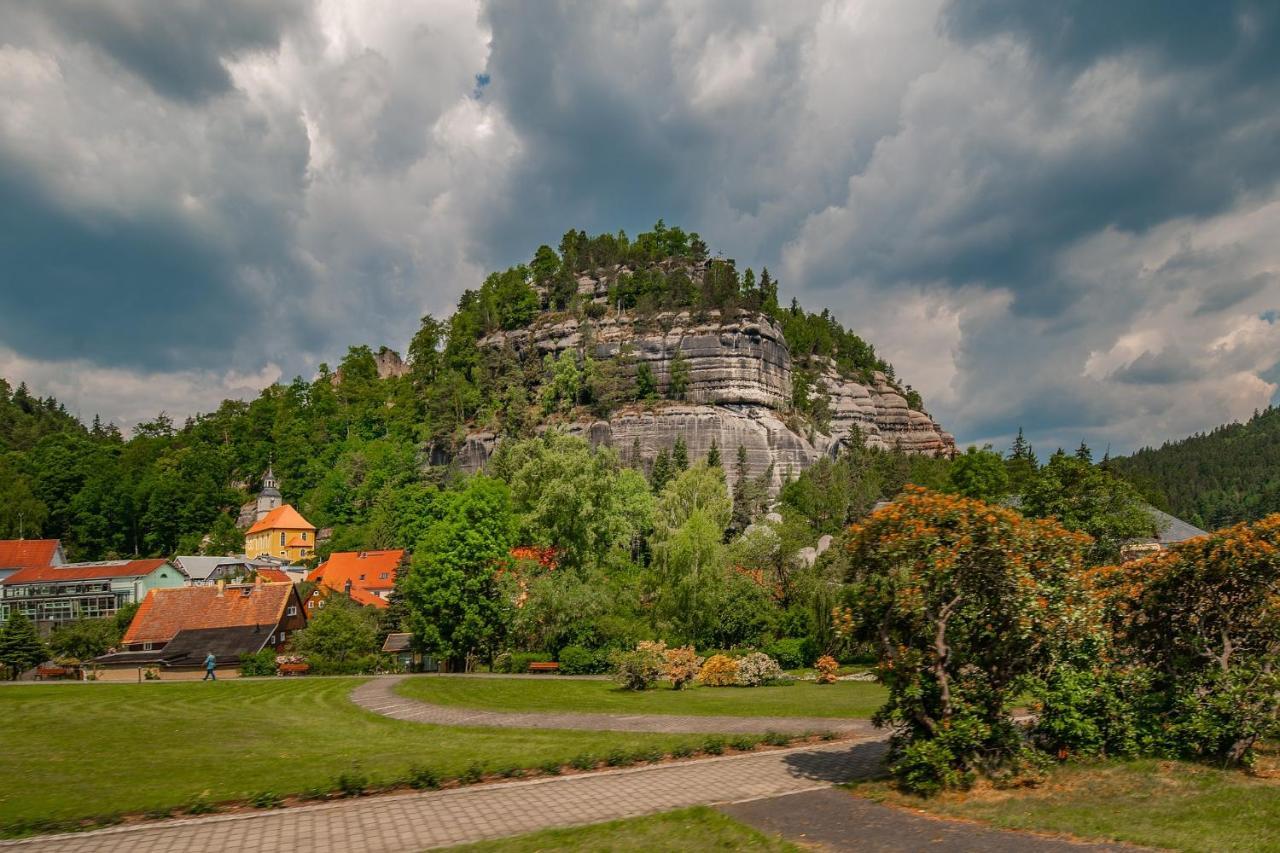 Wohlfuehlzeit Im Zittauer Gebirge Apartment Exterior foto